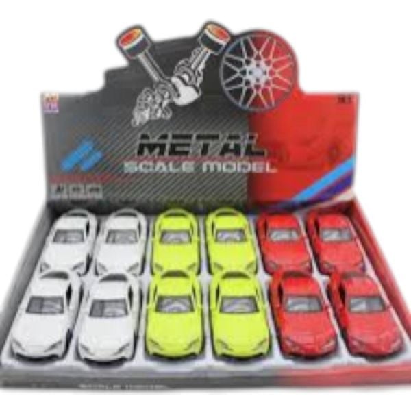 1:64 Çek Bırak Yarış Arabası Metal