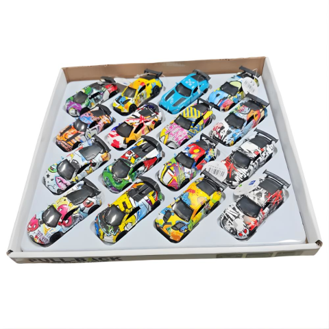 1:64 Çek Bırak Yarış Arabası Metal