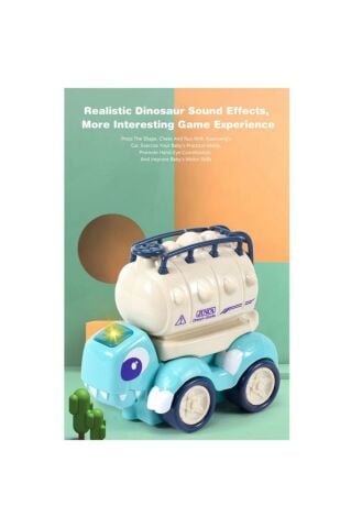 Çek bırak Sevimli Dinozorlar Araçları Kaliteli Plastik (1 Adet)