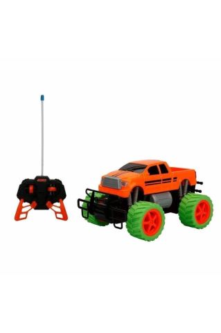 1:18 Uzaktan Kumandalı Neon Jumbo Weels Usb Şarjlı Araba