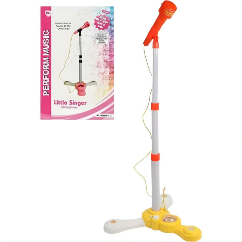 Pilli Ayaklı Mikrofon