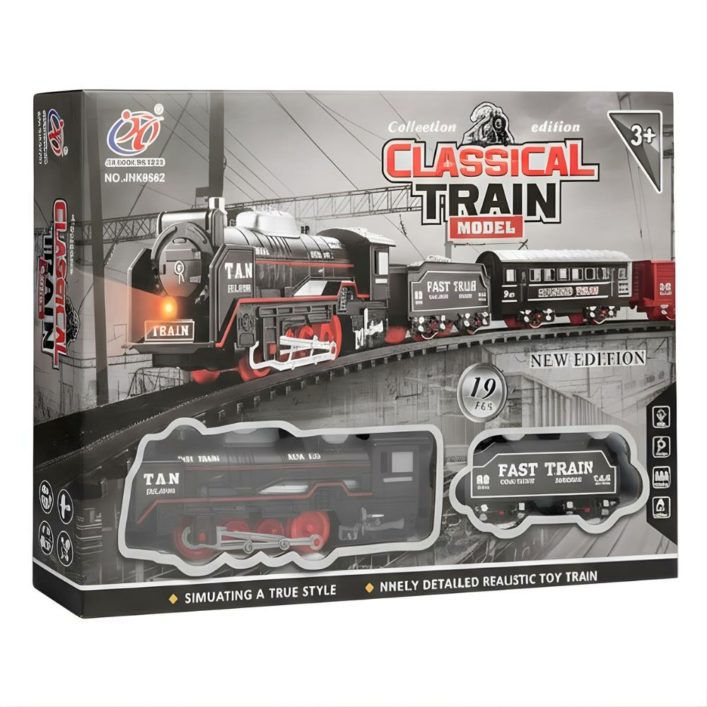 19 Parça Sesli Tren