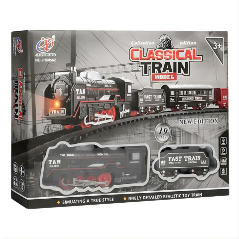 19 Parça Sesli Tren