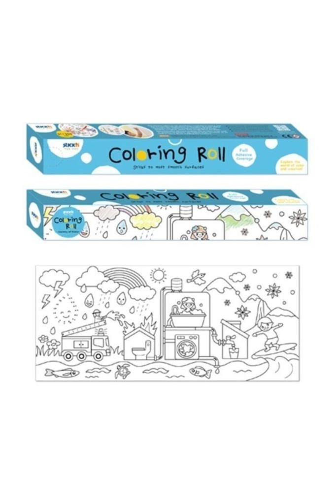 Coloring Roll Journey Of Water
