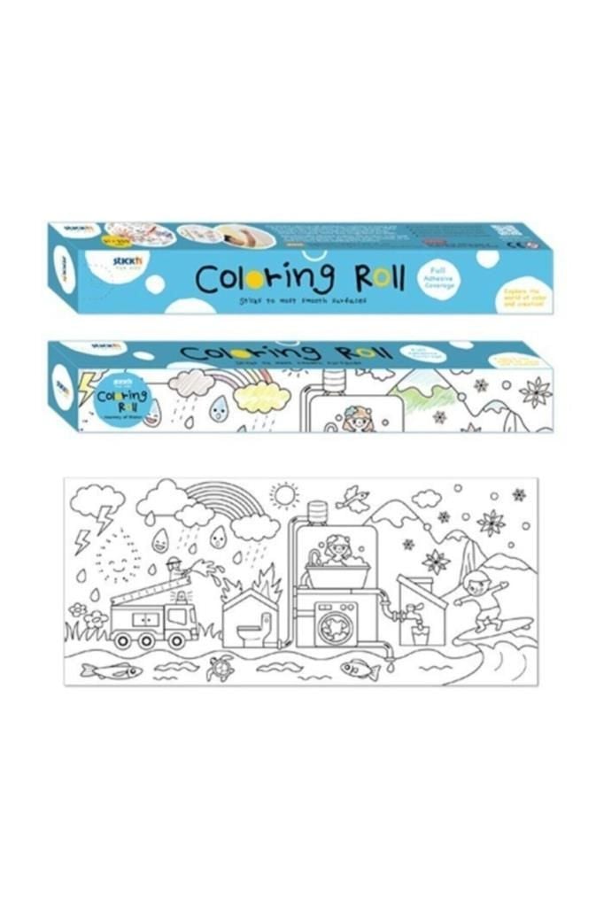 Coloring Roll Journey Of Water