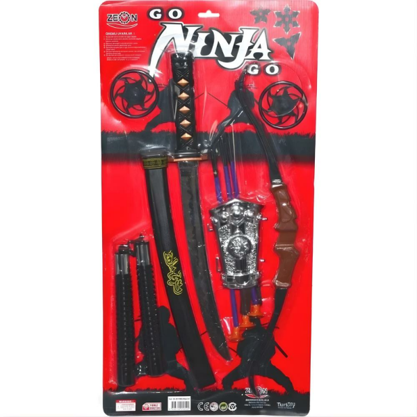 Kartelada Oklu Ninja Set