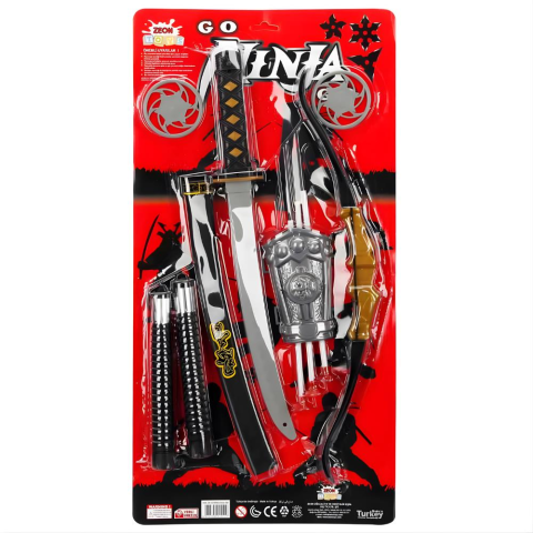 Ninja Savaşçı Seti 10 Parça