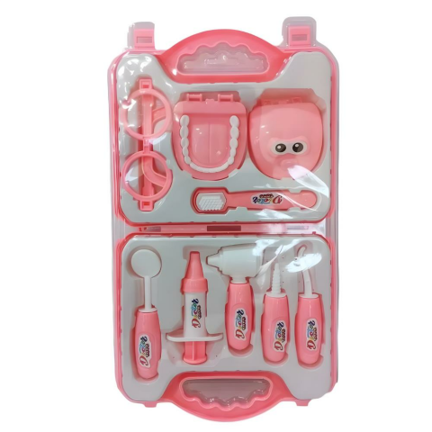 Eren Çantalı Ağızlı Kız Dişçi Seti Ern-2037