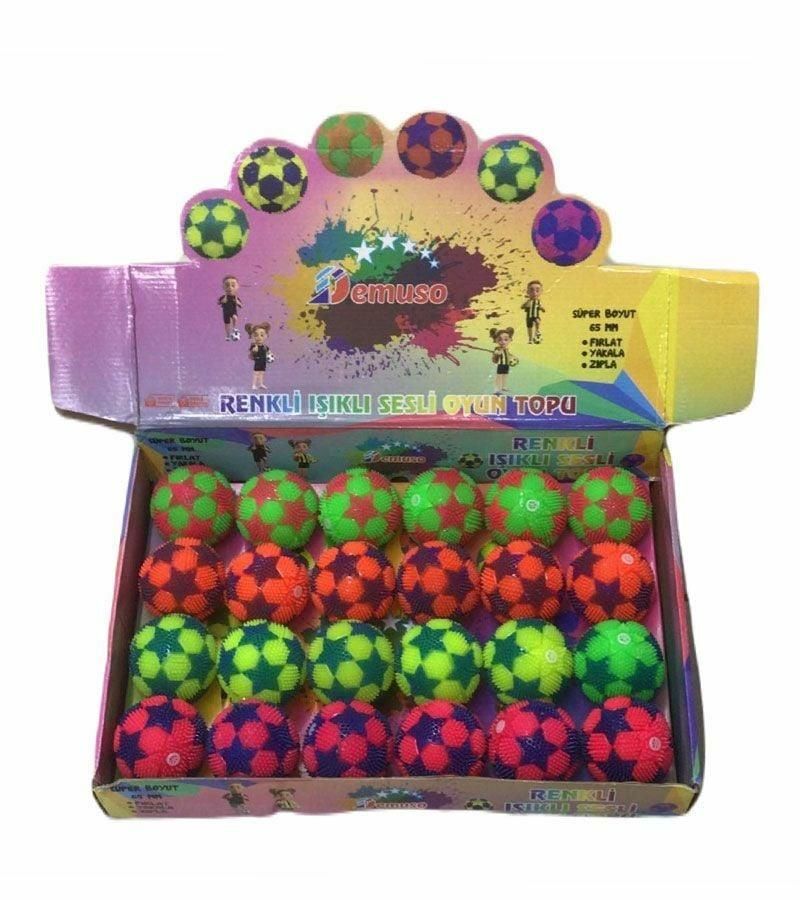 Kutuda Işıklı Dikenli Top (1 Adet)