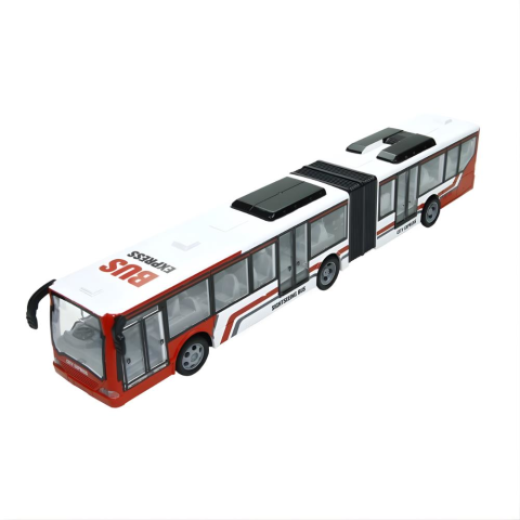 Oyuncak Uzaktan Kumandalı Şarjlı Körüklü Şehir Otobüsü ışıklı 44 cm