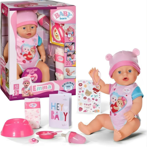 Baby Born Mucize Bebek Kız Emma 43Cm