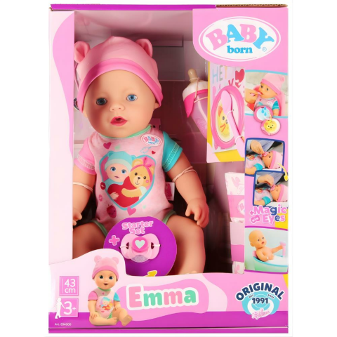 Baby Born Mucize Bebek Kız Emma 43Cm