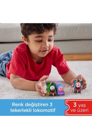 Thomas ve Arkadaşları Renk Değiştiren Küçük Trenler 3'lü Paket