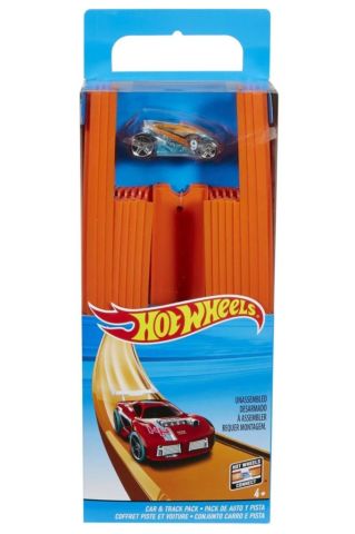 Hot Wheels Track Builder Araba Ve Pist Seti BHT77