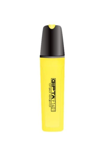 Fosforlu Kalem - 5 Mm Kesık Uç Sarı