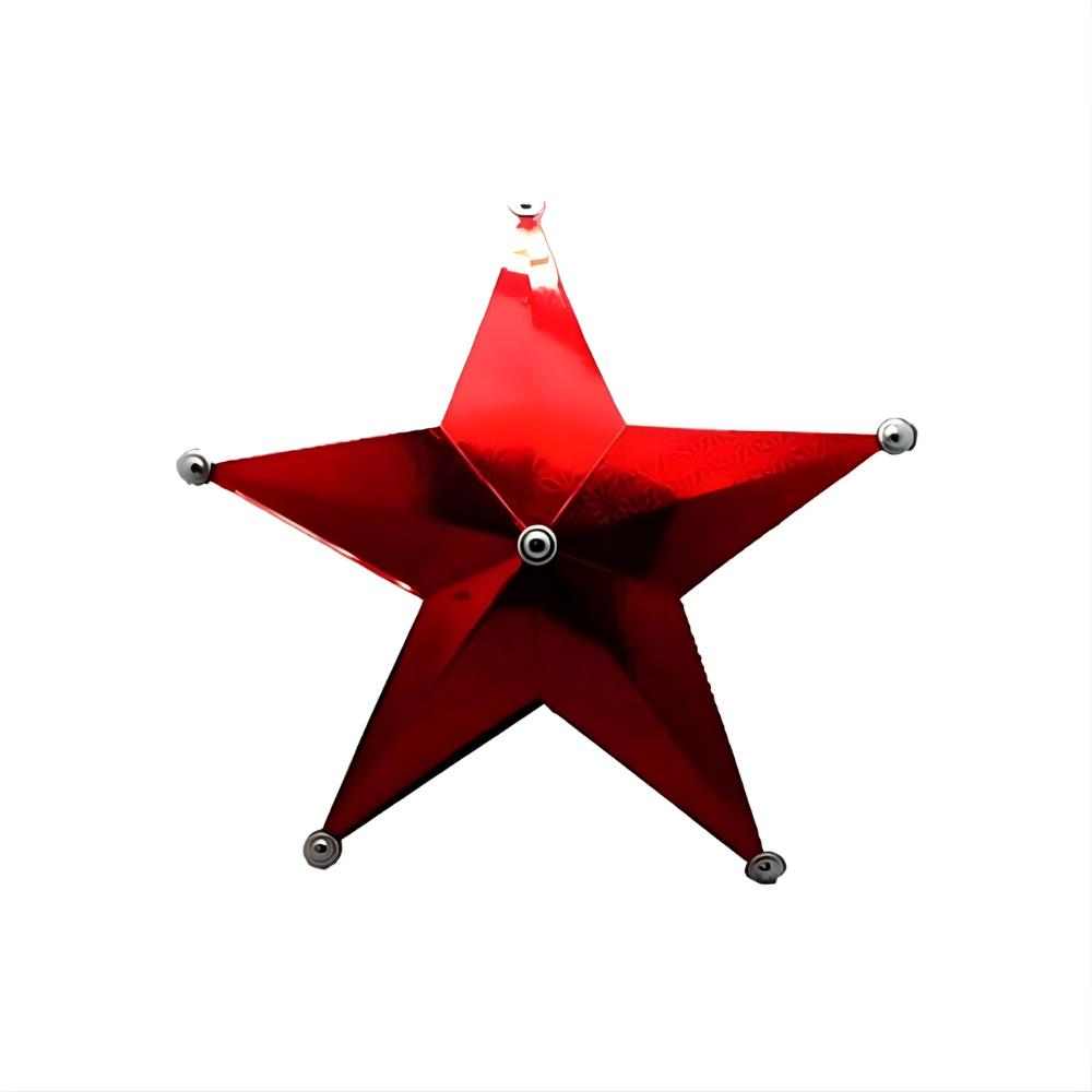 Karton Yıldız 38 Cm Kırmızı