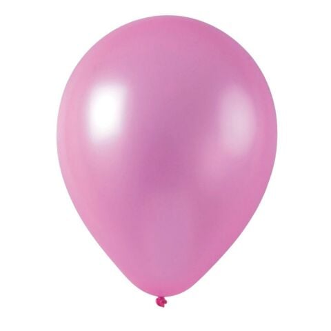 12'' Metalik Pembe Balon 100'lü