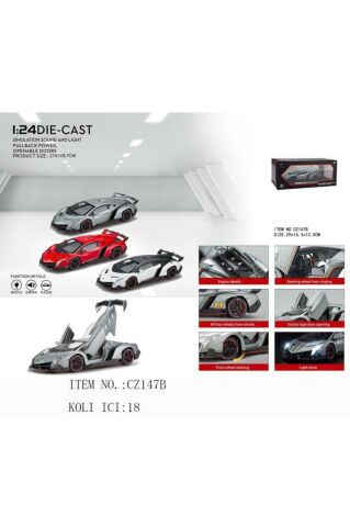 Sesli Işıklı Kapıları Bağajı Kaputu Açılan Özel Model Arabalar