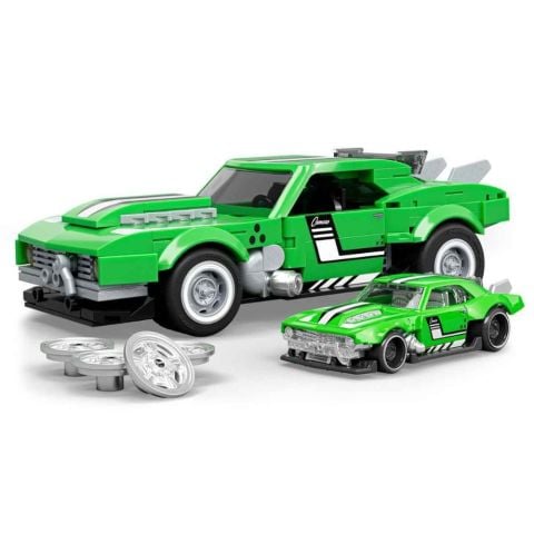 Hot Wheels Speed Serisi Custom'68 Camaro Araba 289 Parça Yapım Seti JFT16