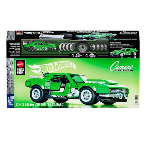 Hot Wheels Speed Serisi Custom'68 Camaro Araba 289 Parça Yapım Seti JFT16