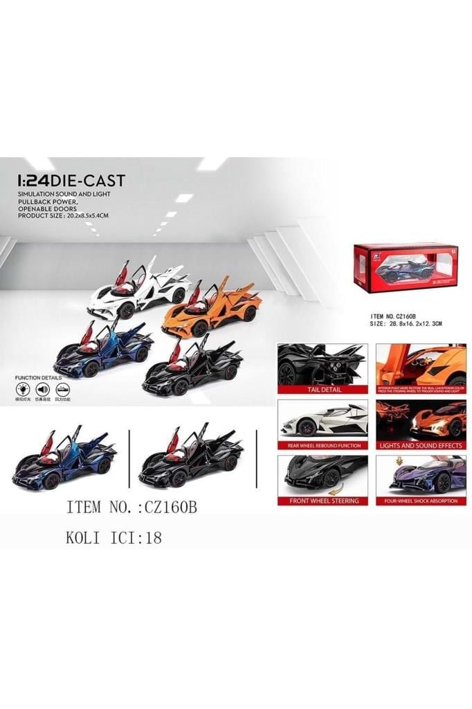 Sesli Işıklı Kapıları Bagajı Kaputu Açılan Özel Model Arabalar