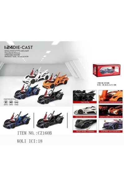 Sesli Işıklı Kapıları Bagajı Kaputu Açılan Özel Model Arabalar