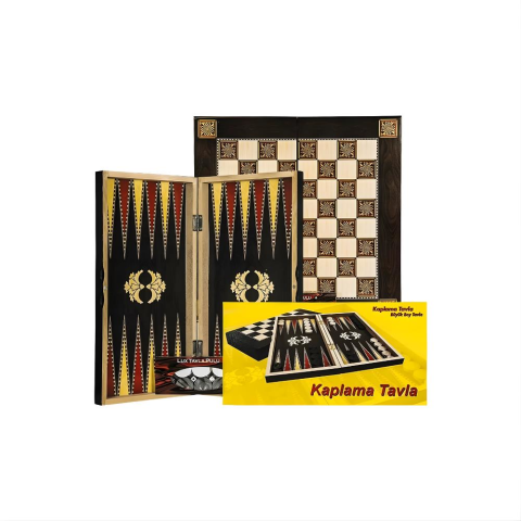 Eser Kaplama Tavla Büyük Boy