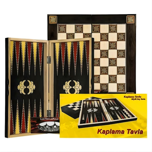 Eser Kaplama Tavla Büyük Boy