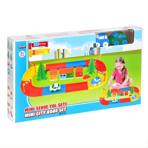 Pilsan Mini Şehir Yol Seti / +3 yaş