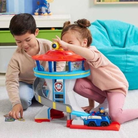 Fırlatıcılı Paw Patrol Gözetleme Kulesi Oyun Seti