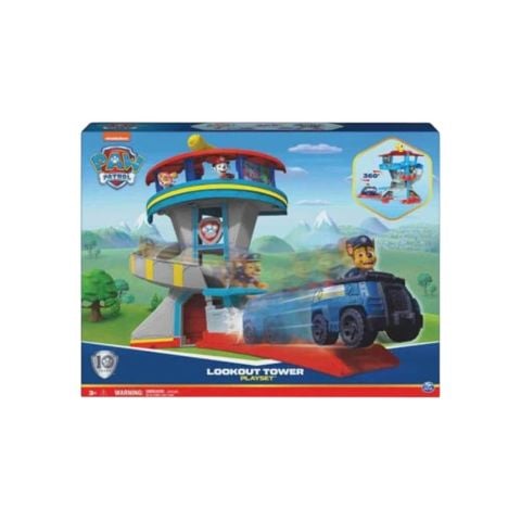 Fırlatıcılı Paw Patrol Gözetleme Kulesi Oyun Seti