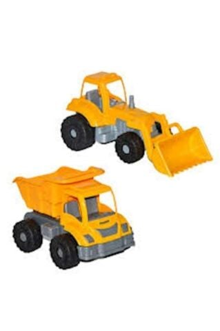 Uçarkid İnşaat Araçlarım (Orta Boy)