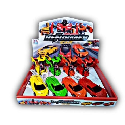 Sürtmeli Robota Dönüşen Araba (1 Adet) 811A*8