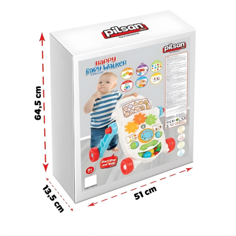 Happy İlk Adım Arabası Mavi