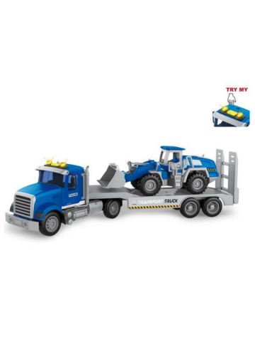 Sesli ve Işıklı Kepçe Dozer Taşıyıcı Tır