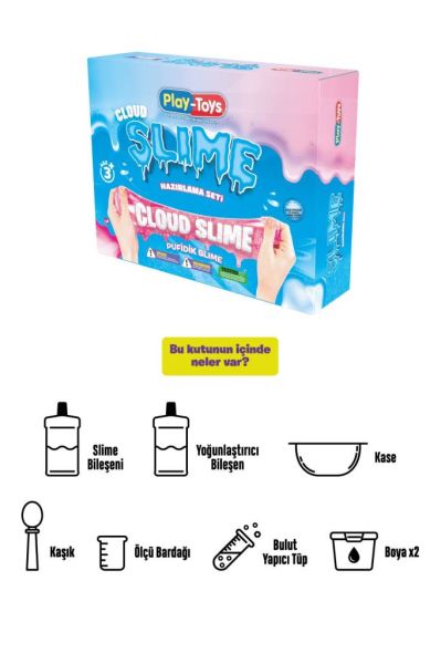 Play Toys Cloud Slime - Pufidik Slime Hazırlama Seti