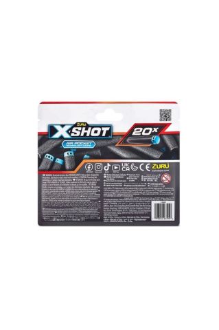 Zuru X Shot Silah 20'li Yedek Paket