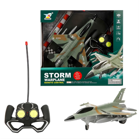 USB Şarjlı Uzaktan Kumandalı Fırtına Savaş Uçağı