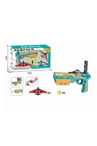 Uçak Ve Top Atan Büyük Tabanca