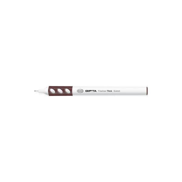 Fineliner Thick Kalem 0.4 mm Koyu Kahverengi