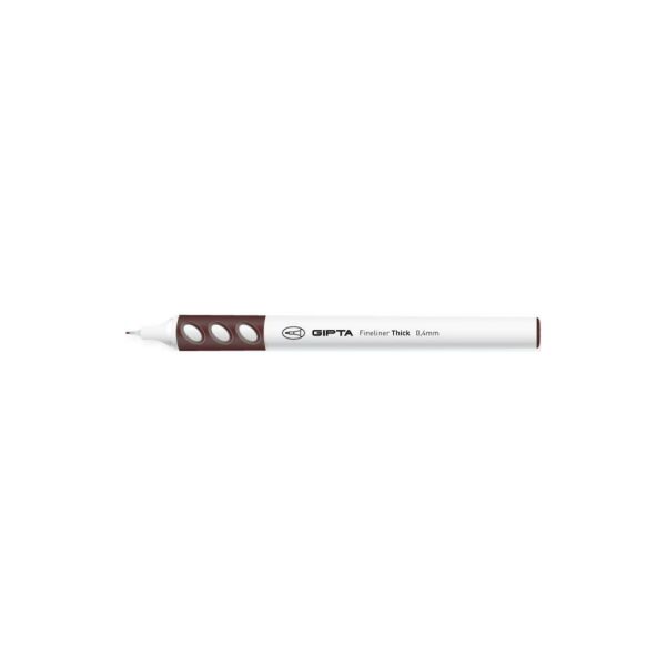 Fineliner Thick Kalem 0.4 mm Koyu Kahverengi