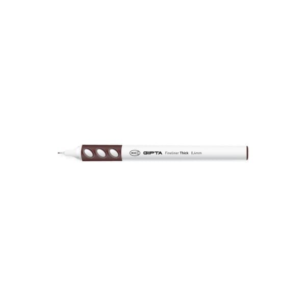 Fineliner Thick Kalem 0.4 mm Koyu Kahverengi