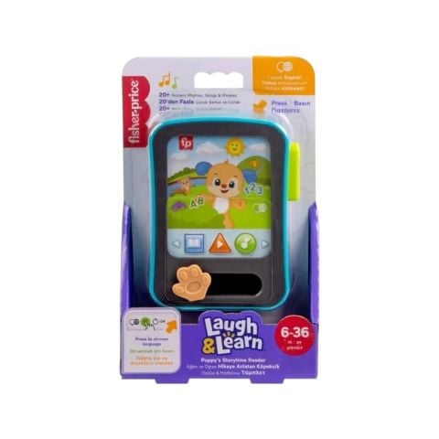 Fisher-Price Sesli ve Işıklı Eğlen ve Öğren Hikaye Anlatan Köpekçik JGX02