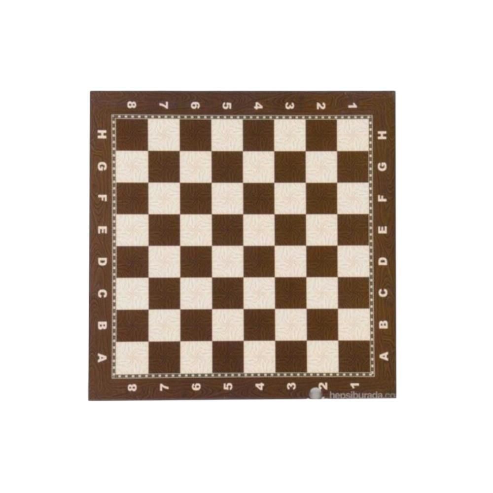 Sedef Okey Satranç Tahtası Polyester Büyük Boy 36,5x36,5 Cm