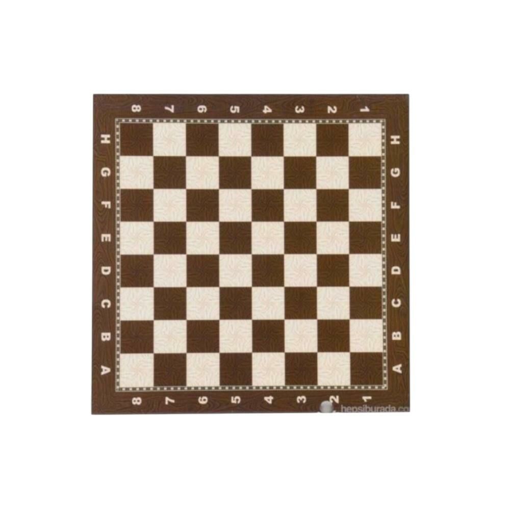 Sedef Okey Satranç Tahtası Polyester Büyük Boy 36,5x36,5 Cm