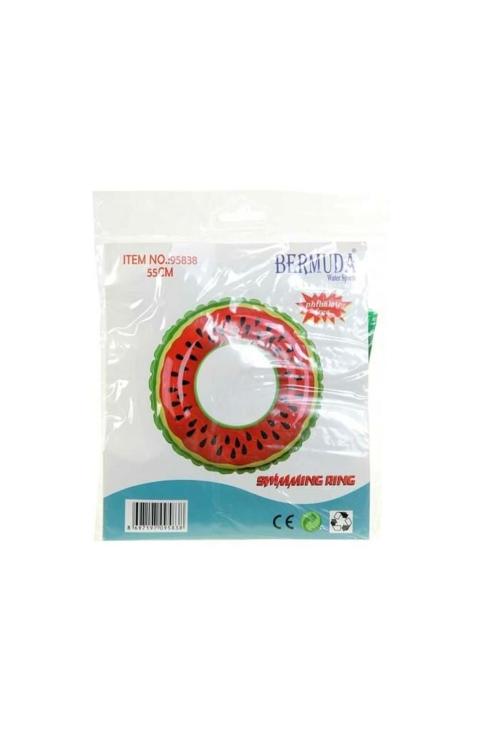 Bermuda Karpuz Desenli Simit 55 Cm