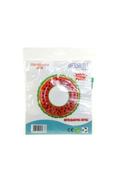 Bermuda Karpuz Desenli Simit 55 Cm