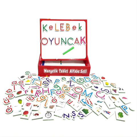 Manyetik Tablet Alfabe Seti
