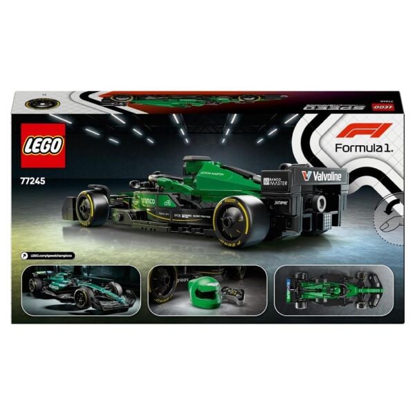 LEGO Speed ​​​​Champions 77245 Aston Martin Aramco AMR24 F1 Arabası