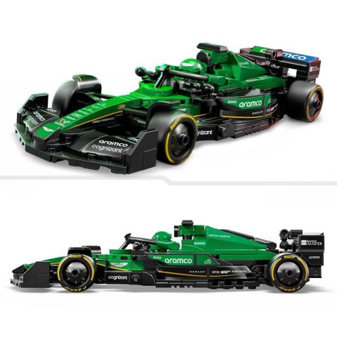 LEGO Speed ​​​​Champions 77245 Aston Martin Aramco AMR24 F1 Arabası